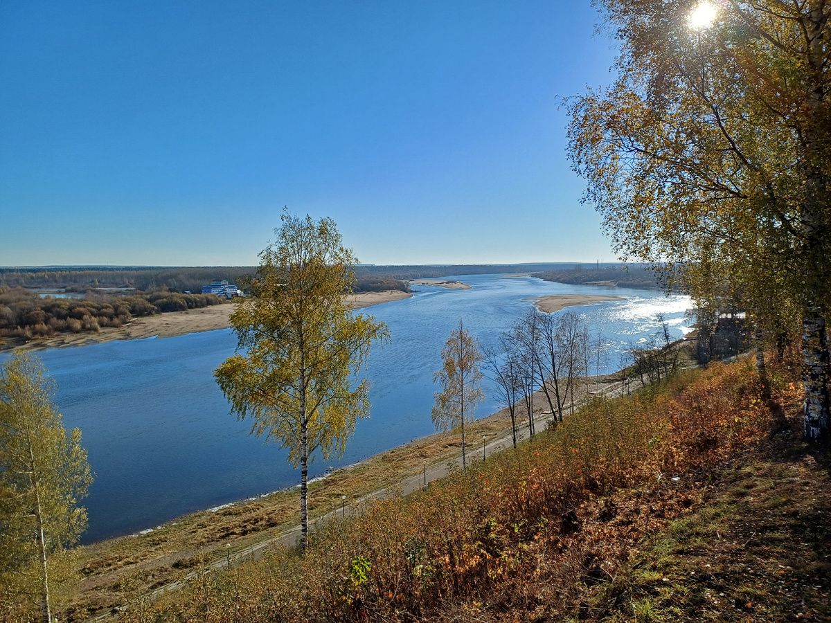 Река Вятка в Кирове