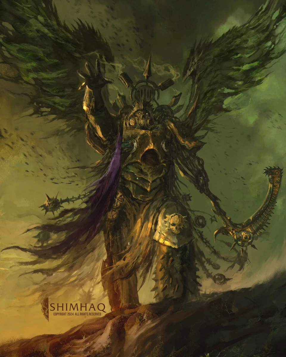 Мортарион. Худ. Ali Shimhaq 