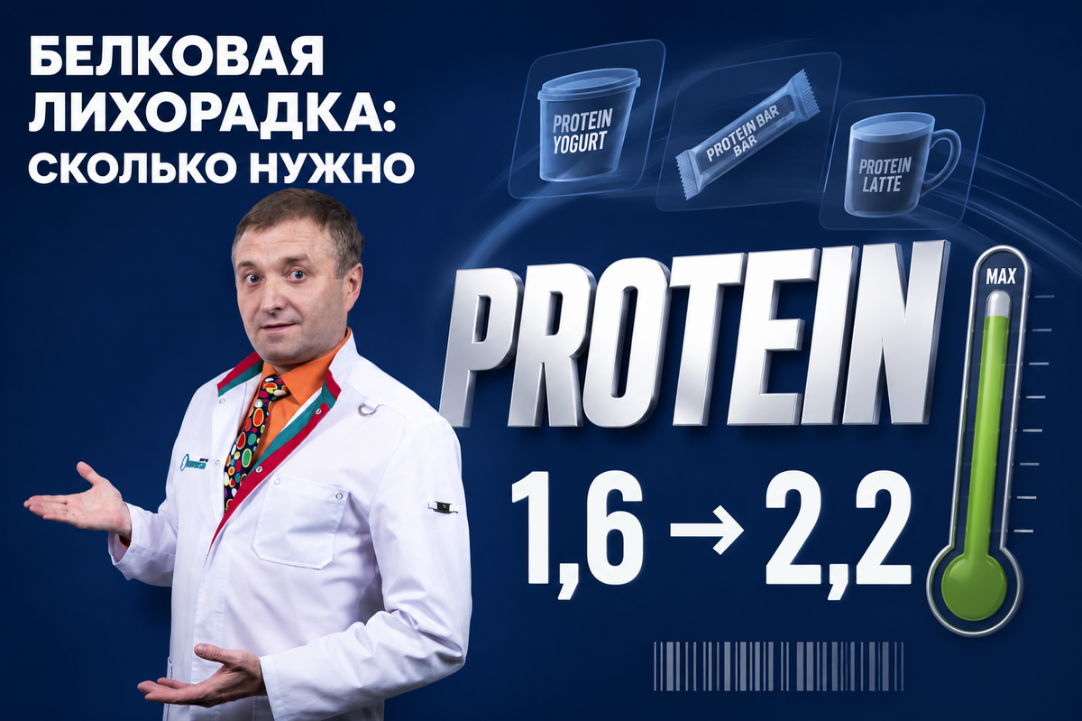 Белковая лихорадка: сколько белка нужно худеющему на самом деле