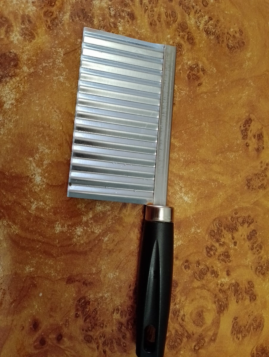 Очень удобный нож 🔪 и красиво получается