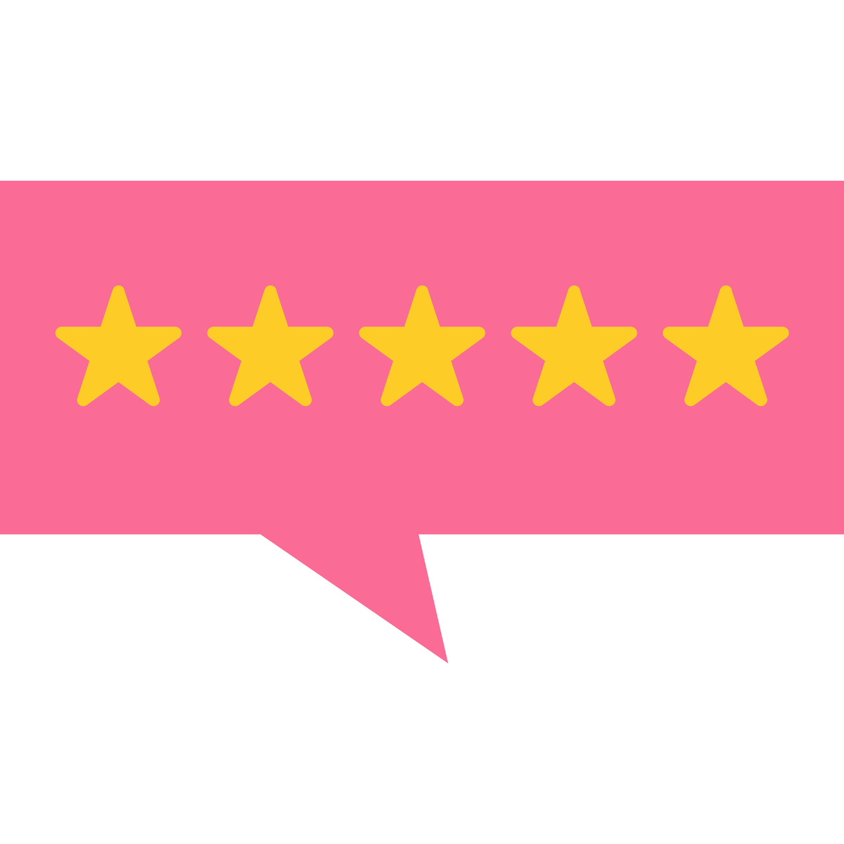 <a href="https://unsplash.com/illustrations/five-yellow-stars-in-a-pink-speech-bubble-CUTVxnXMj2k?utm_source=unsplash&utm_medium=referral&utm_content=creditCopyText">Illustration</a> by <a href="https://unsplash.com/@graphicsstocks/illustrations?utm_source=unsplash&utm_medium=referral&utm_content=creditCopyText">Graphics Stocks</a> on <a href="https://unsplash.com/illustrations?utm_source=unsplash&utm_medium=referral&utm_content=creditCopyText">Unsplash</a>
      
