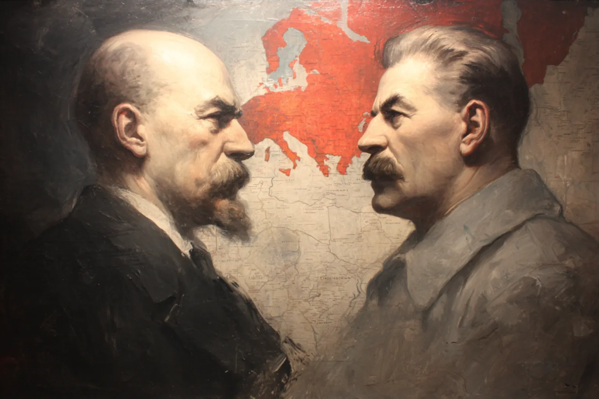 Ленин и Сталин: два взгляда на судьбу революции. Ленин верил в мировую революцию. Сталин строил «социализм в одной стране». Цена спора — десятки миллионов жизней и крах СССР. Разбираем главный раскол большевиков. 🔥