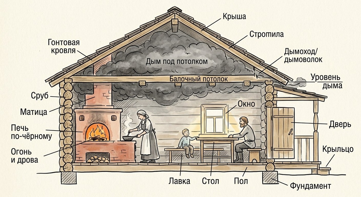 Курная изба