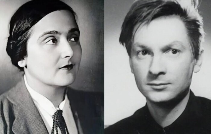 Георгий Вицин и Надежда Тополева.