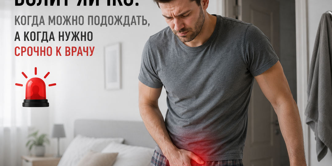 Болит яичко, когда можно подождать, а когда нужно срочно к врачу