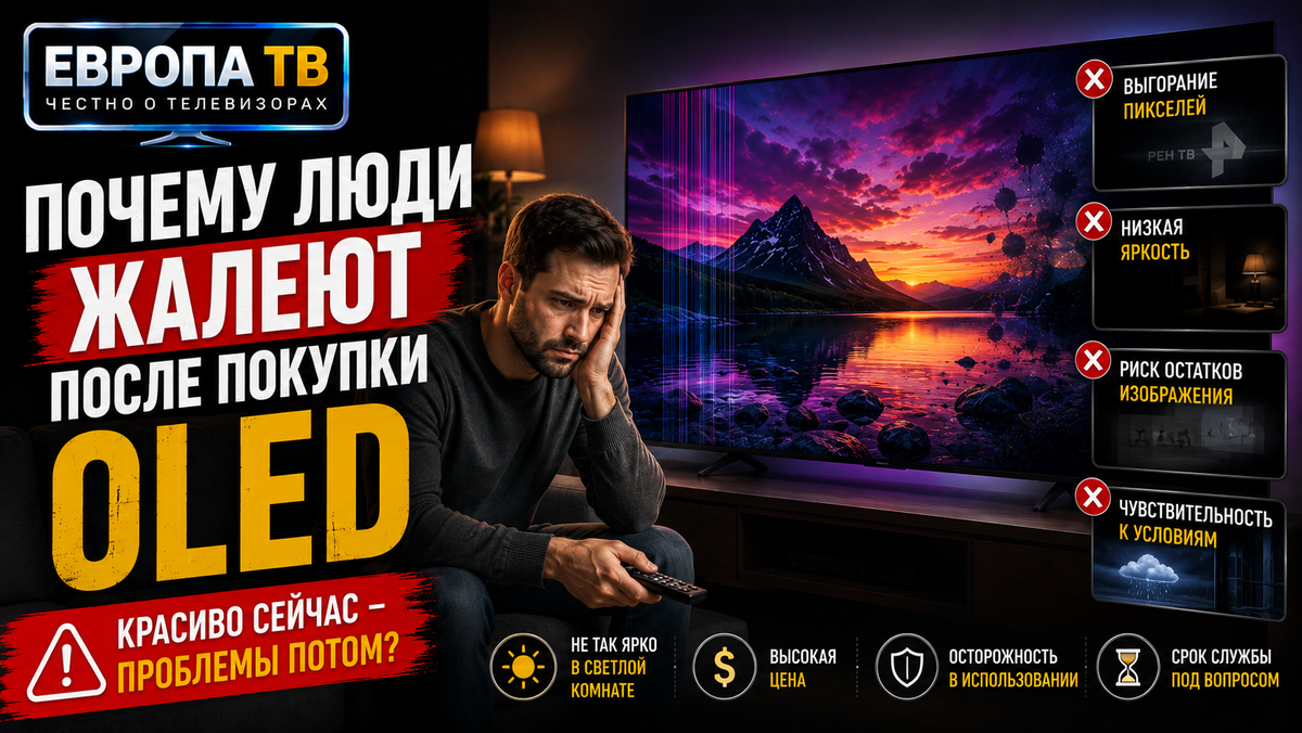 Почему люди жалеют после покупки OLED