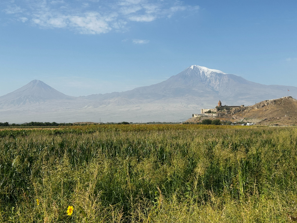 Гора Арарат. Дорога к Хор Вирапу.