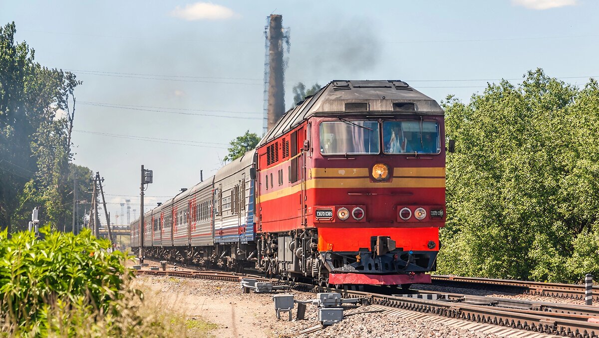 ТЭП70-0389. Россия, Калининградская область, станция Калининград-Пассажирский. Автор: Zeditez. Дата: 6 июня 2016 г.