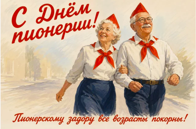 С Праздником, дорогие товарищи