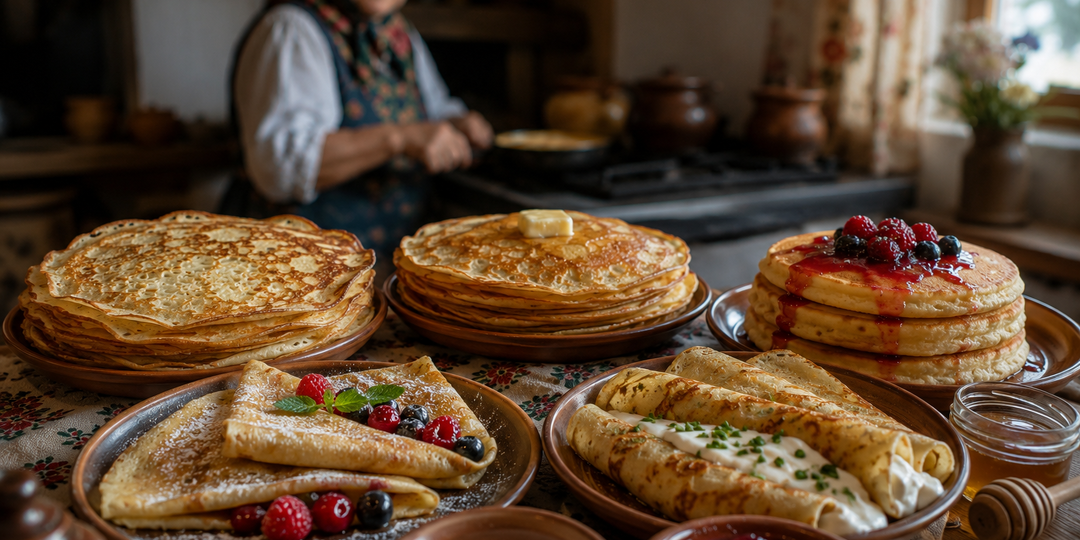 Секрет идеальных блинов: 5 рецептов на любой вкус — от тонких до ПП