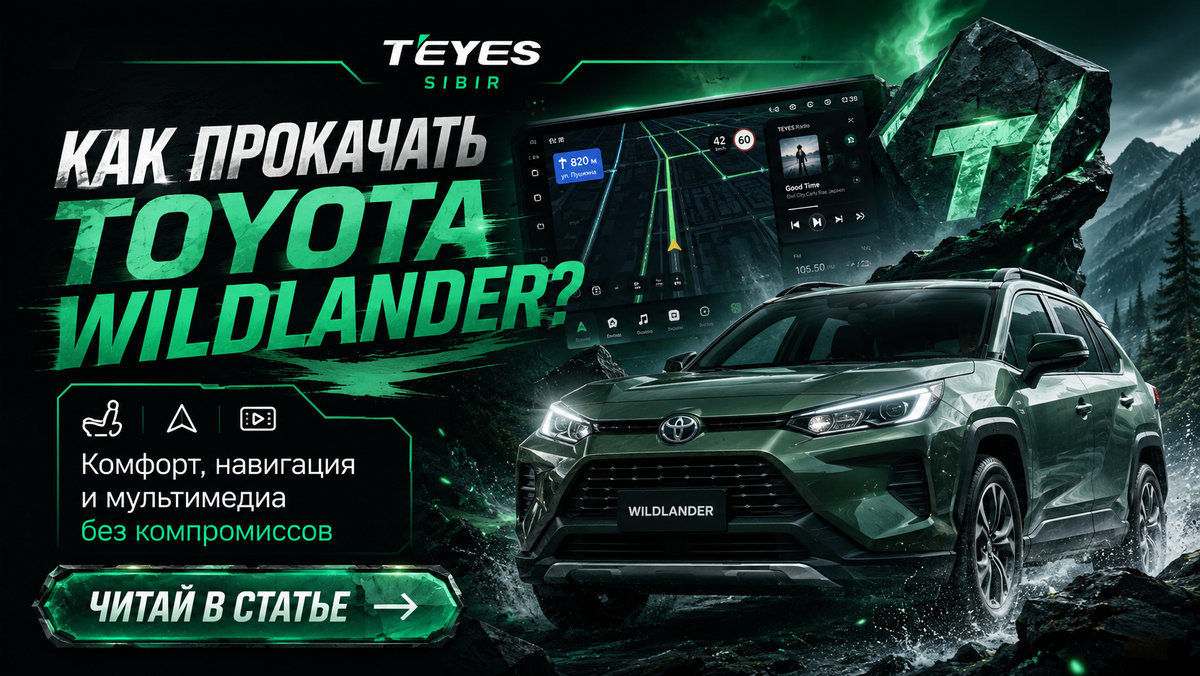 Русификация Toyota Wildlande в Новосибирске