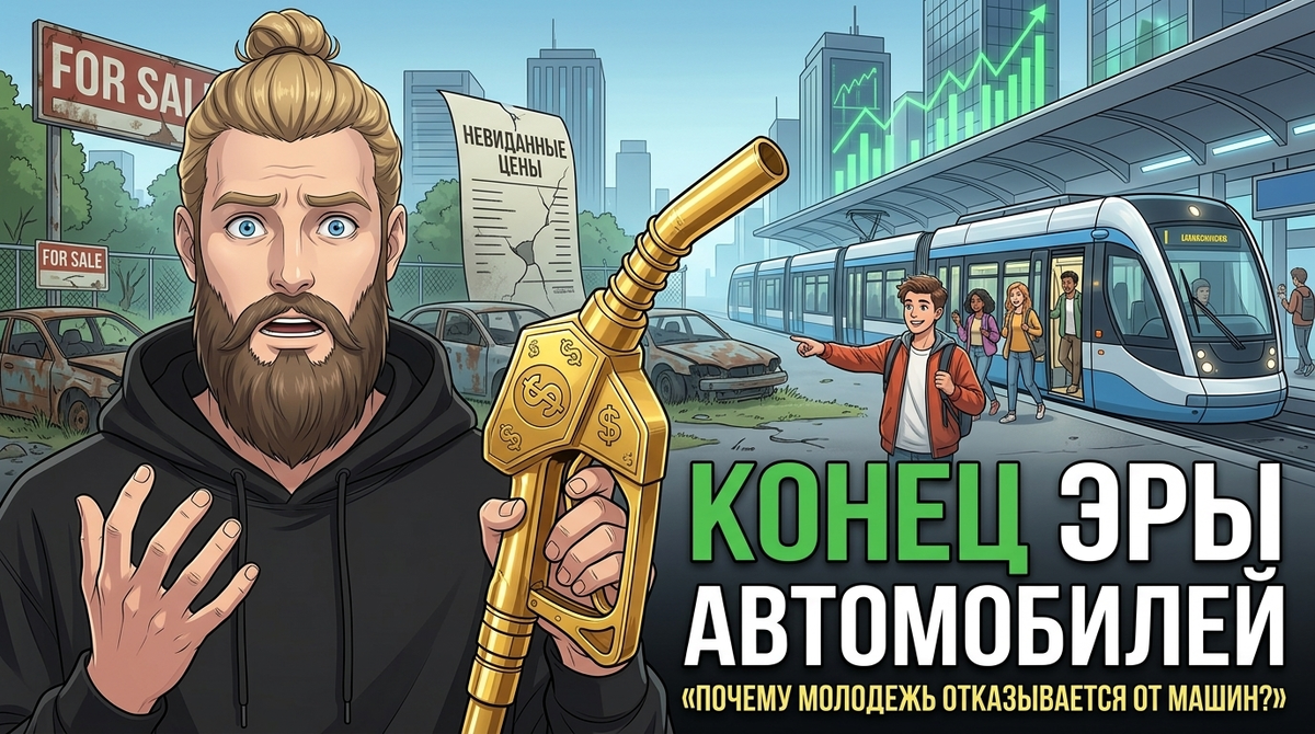 Почему молодёжь отказывается от автомобилей: 5 причин и что это значит для экономики
