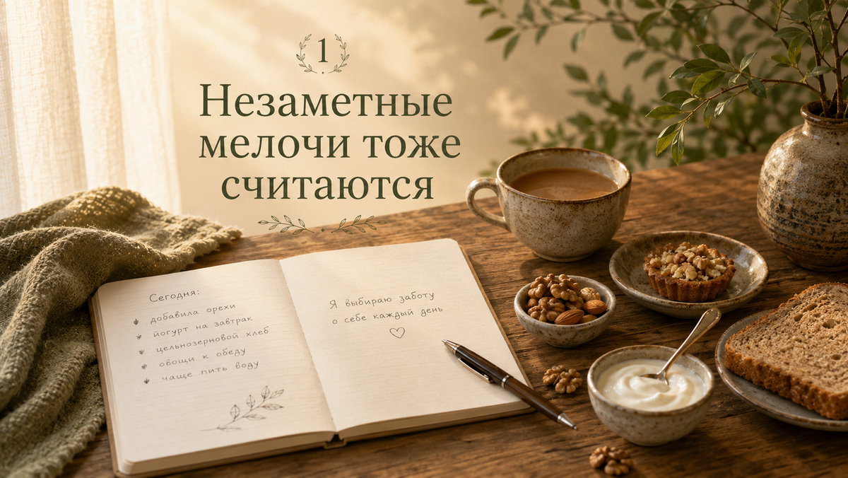 Иногда изменения настолько маленькие, что мы их не замечаем