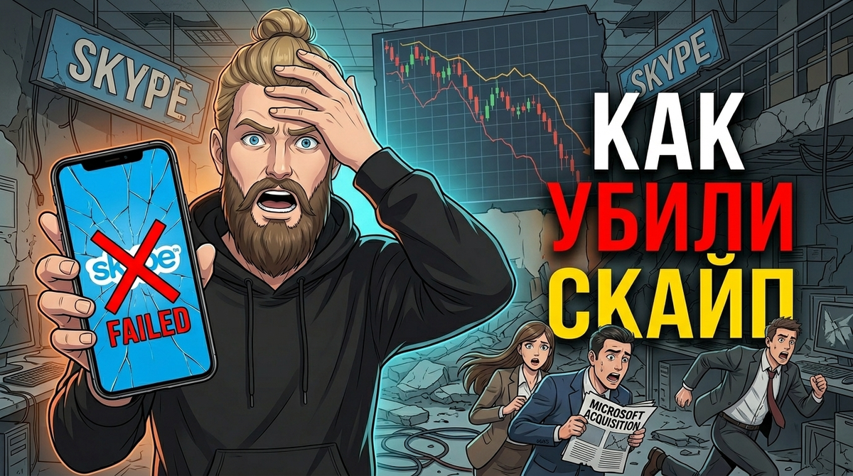 Как Skype стал жертвой собственных успехов — разбираемся в причинах провала самой популярной IT-компании нулевых