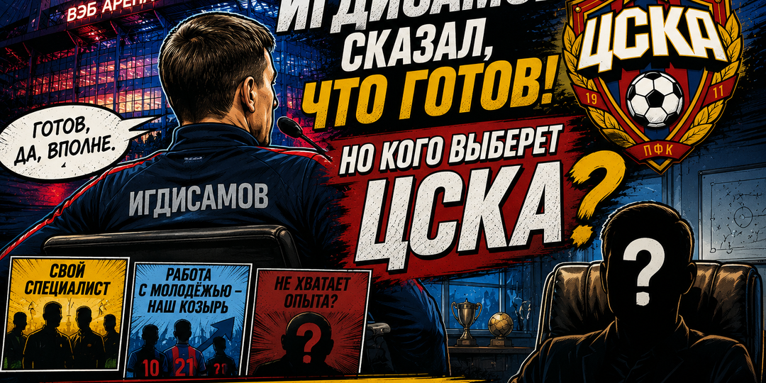 Игдисамов готов. Но готов ли ЦСКА?