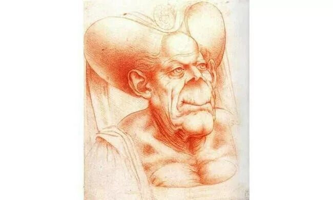 Рисунок Леонардо да Винчи.