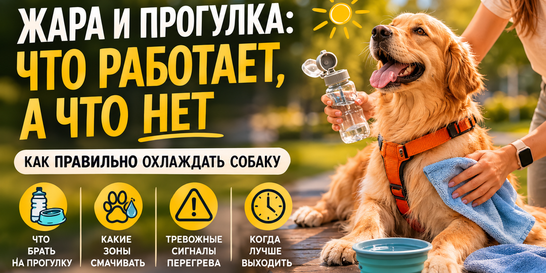 Жара и прогулка: что работает, а что нет