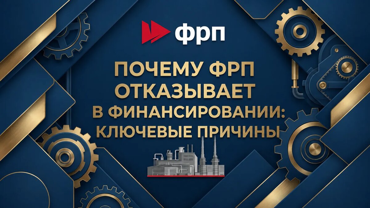 Главные причины отказов ФРП.