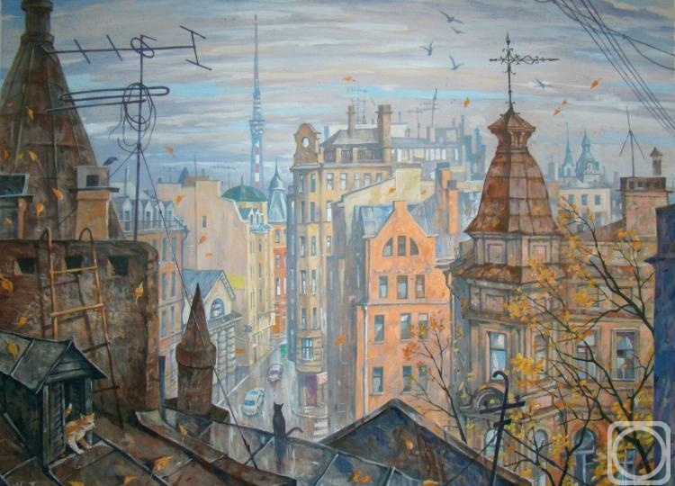 Санкт-Петербург в картинах питерских художников: подборка ко дню города