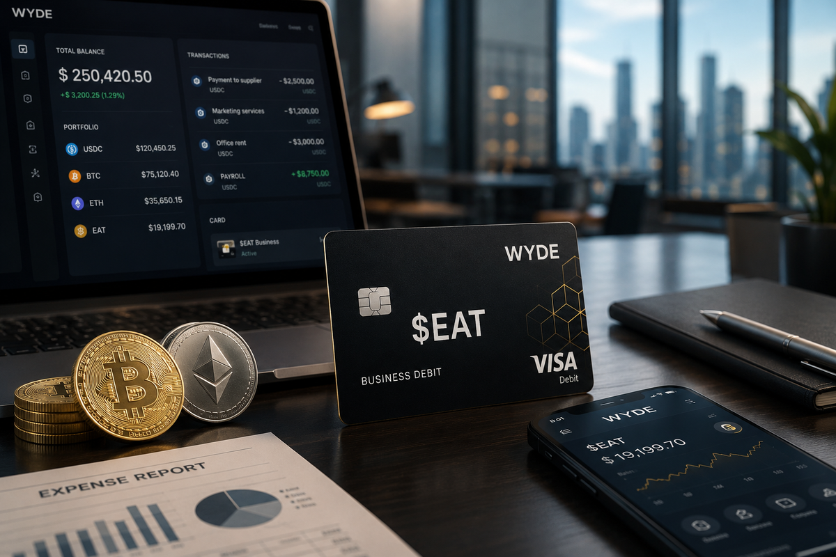 WYDE запускает дебетовую карту $EAT