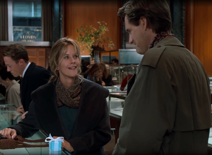 Другой фильм (Sleepless in Seattle), но то же место действия и тоже engagement ring