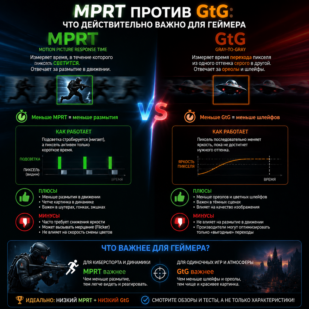 MPRT vs. GtG: Кто кого?