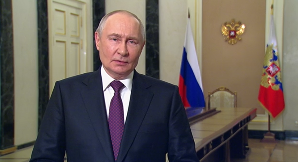    Владимир Путин обратился к жителям КНР. Источник: Скрин из видеопослания на kremlin.ru