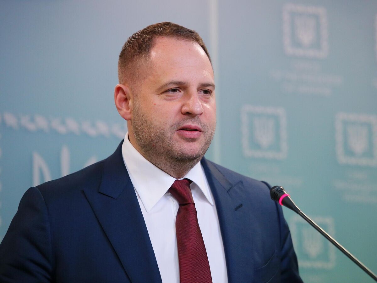    Глава администрации президента Украины Андрей Ермак© РИА Новости . Стрингер