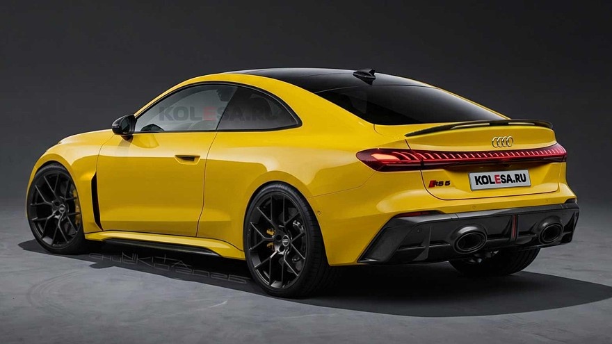    Рендер нового Audi RS5 Coupe