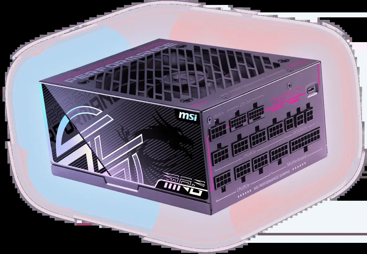    MSI представила 1600-ваттный БП с двумя портами 12V-2x6 и защитой видеокарты