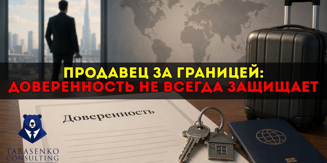 Продавец за границей: когда доверенность на квартиру не защищает покупателя