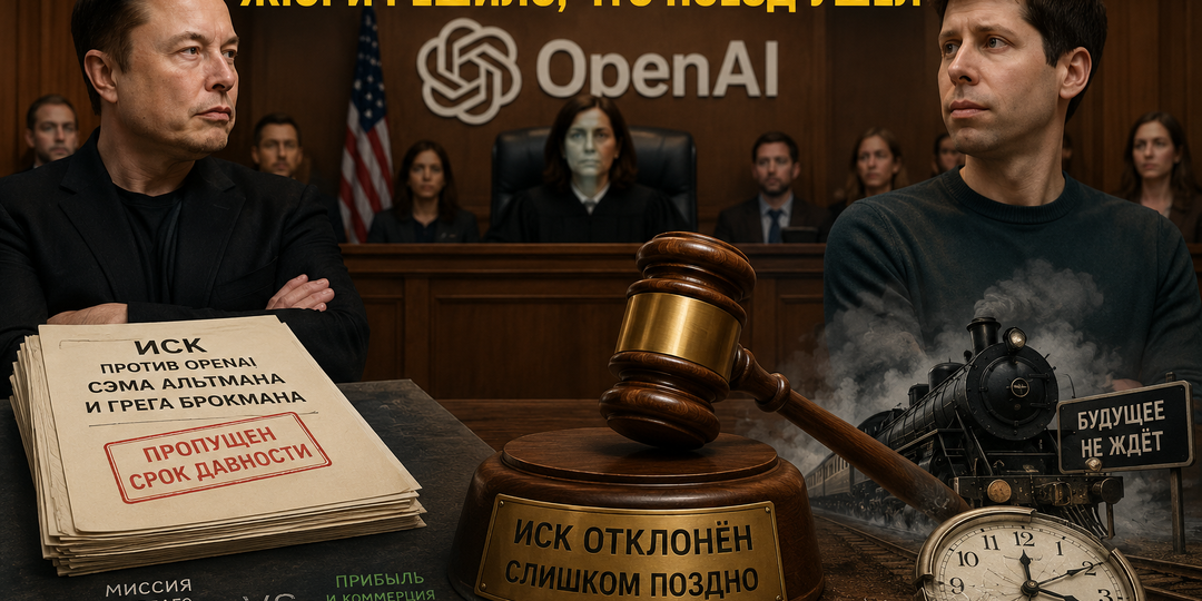 Маск проиграл OpenAI: жюри решило, что поезд ушёл