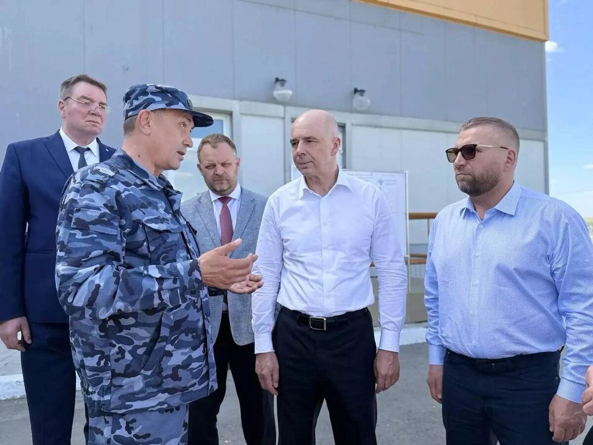Глава Минфина РФ Антон Силуанов посетил пункт пропуска Маштаково на границе России и Казахстана/© Photo : Минфин России