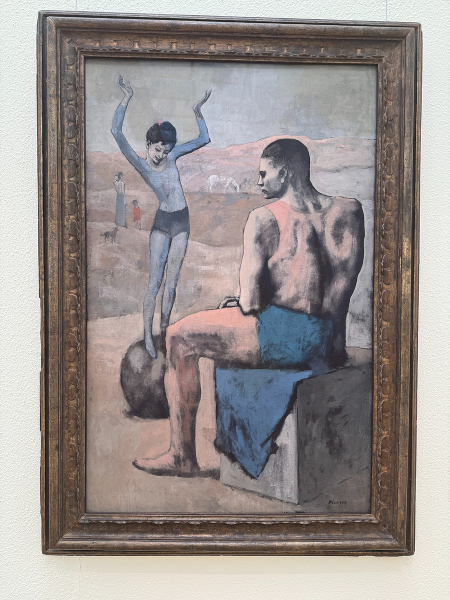 Пабло Пикассо 1881-1973.Девочка на шаре.1905.Холст, масло
Государственный музей изобразительных искусств имени А.С. Пушкина