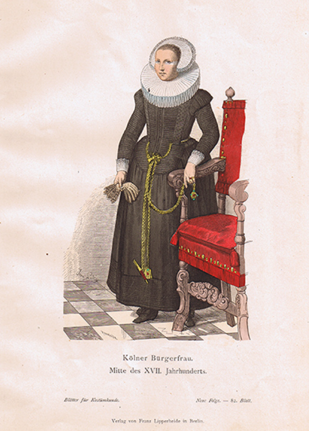 Вот как могла бы выглядеть Катарина Хенот © Kölner Frauengeschichtsverein 