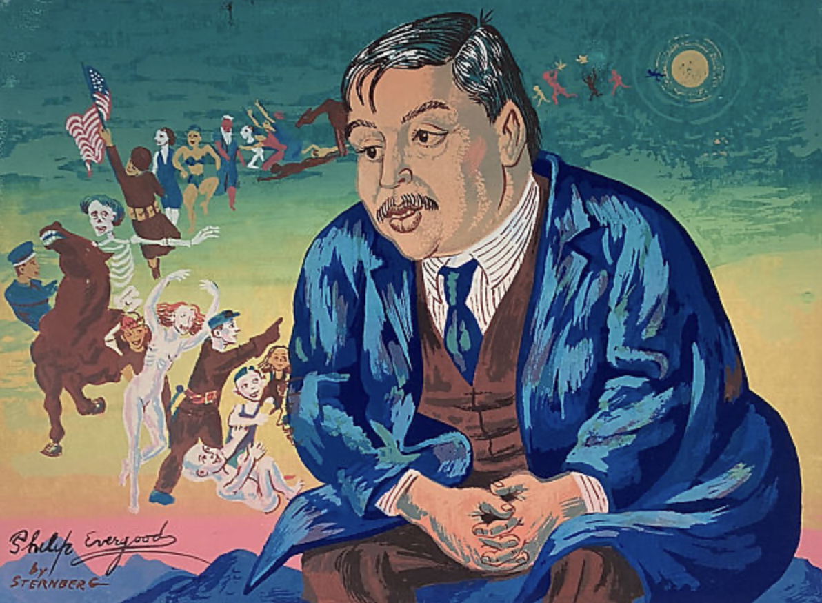 Гарри Стернберг, Портрет Филипа Эвергуда, 1944