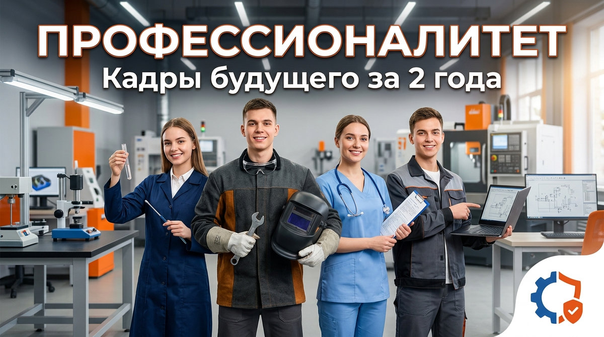 Профессионалитет. Кадры будущего за 2 года.
