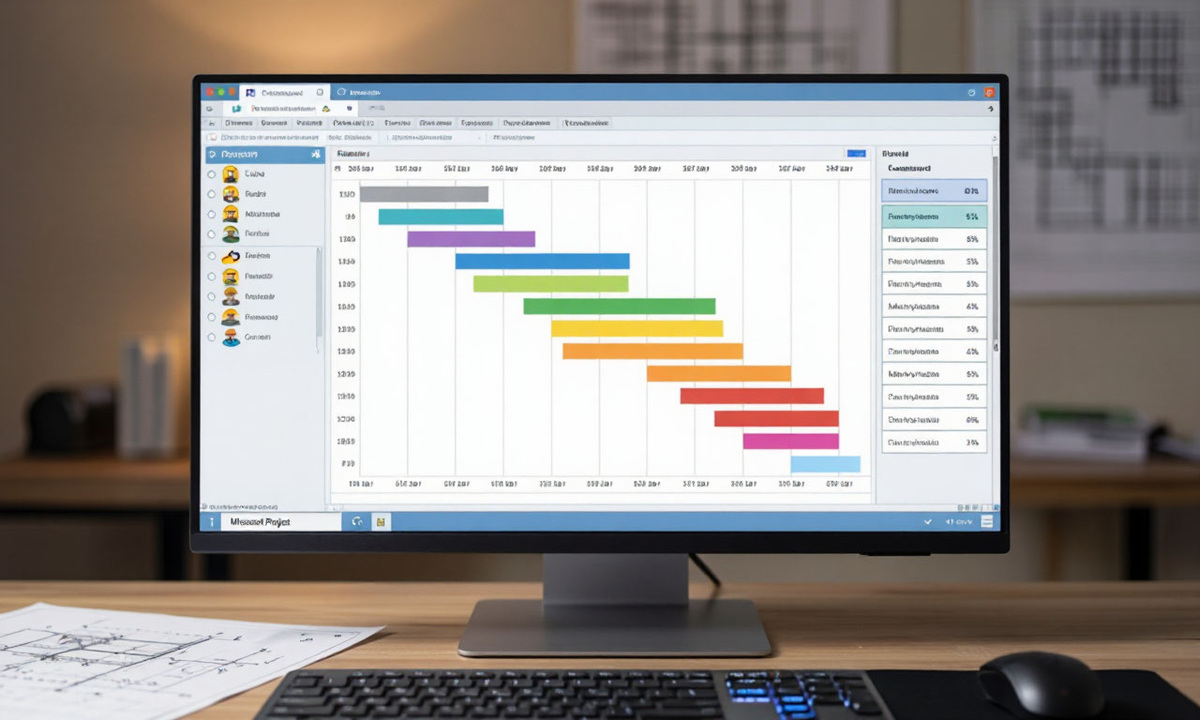 Планирование ресурсов в Microsoft Project для строительства