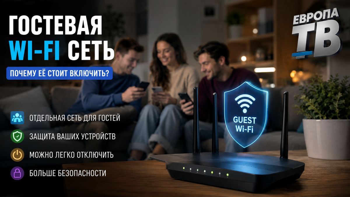  Гостевая Wi-Fi сеть