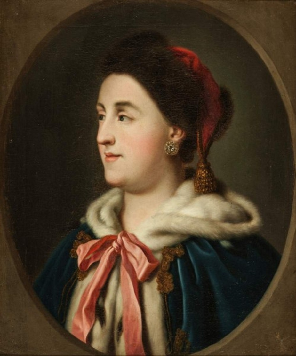 Екатерина II, около 1785 (худож. Д. Г. Левицкий)