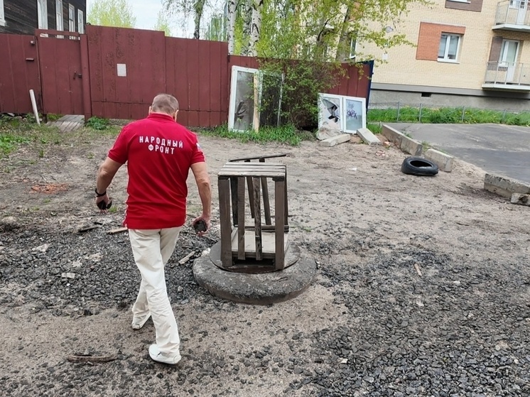     Скрин из видео ОНФ Архангельской области