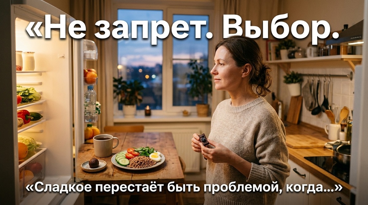 Почему полный отказ от сладкого почти всегда заканчивается срывом - и что работает лучше
