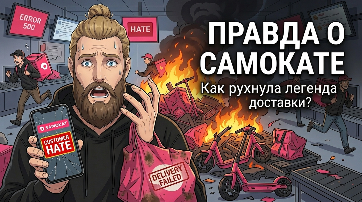 Почему Самокат потерял клиентов? 5 причин, которые удивят даже самых преданных пользователей