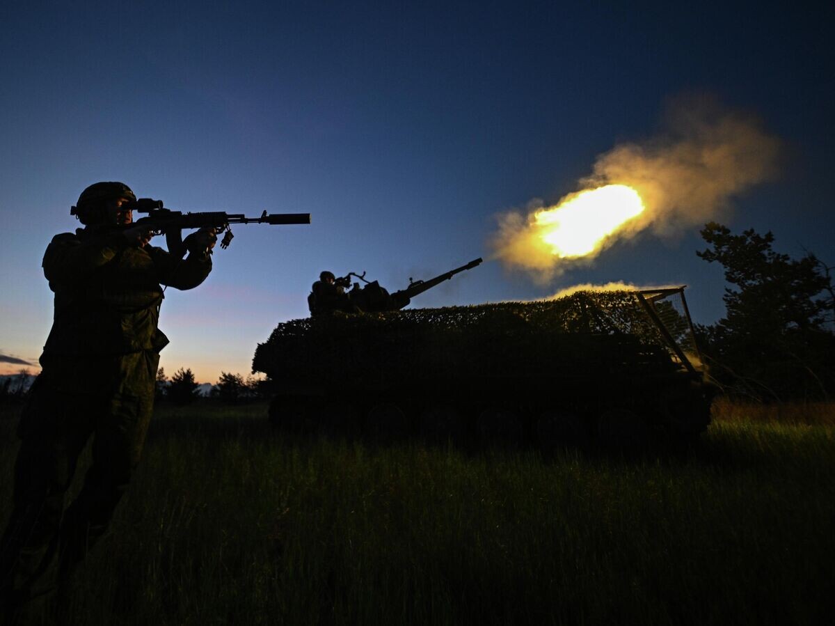    Российский военнослужащий | © РИА Новости / Сергей Бобылев