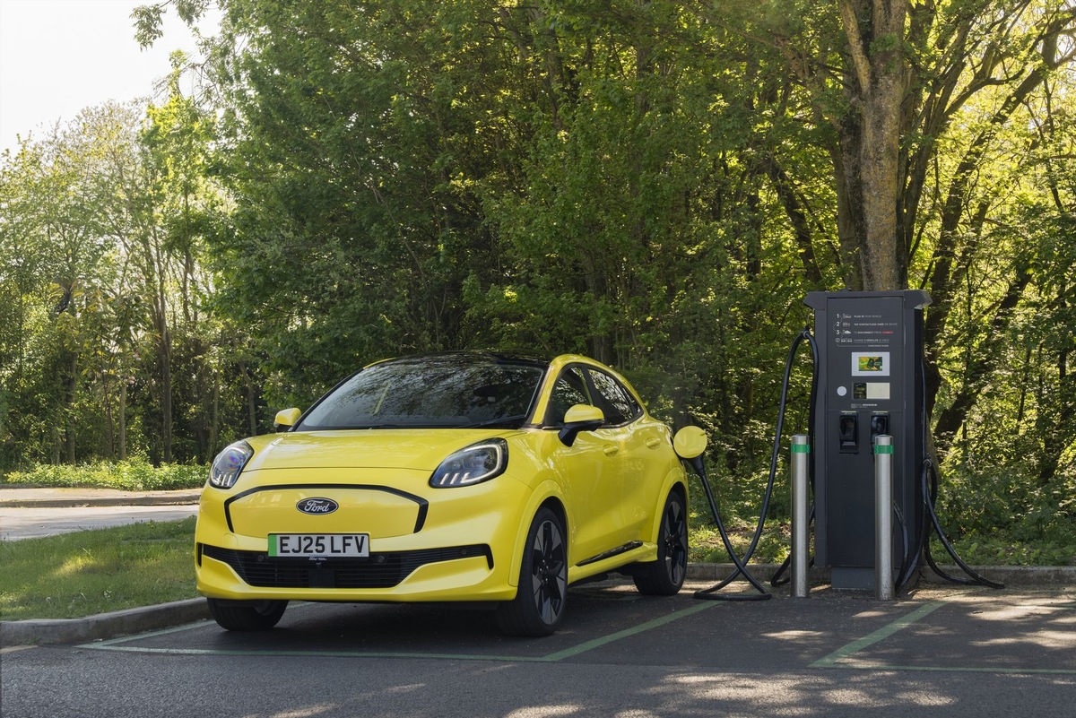    Электрический Ford Puma