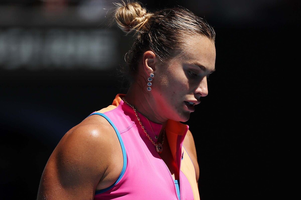   Белорусская теннисистка Арина Соболенко. Фото: #AusOpen, Х