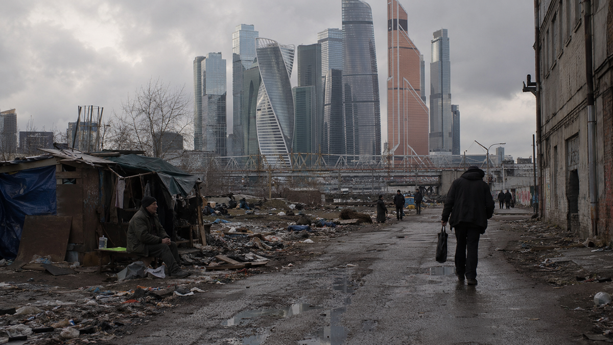    Девяностые тревогой нависли над зрелыми россиянами. Фото: нейросеть