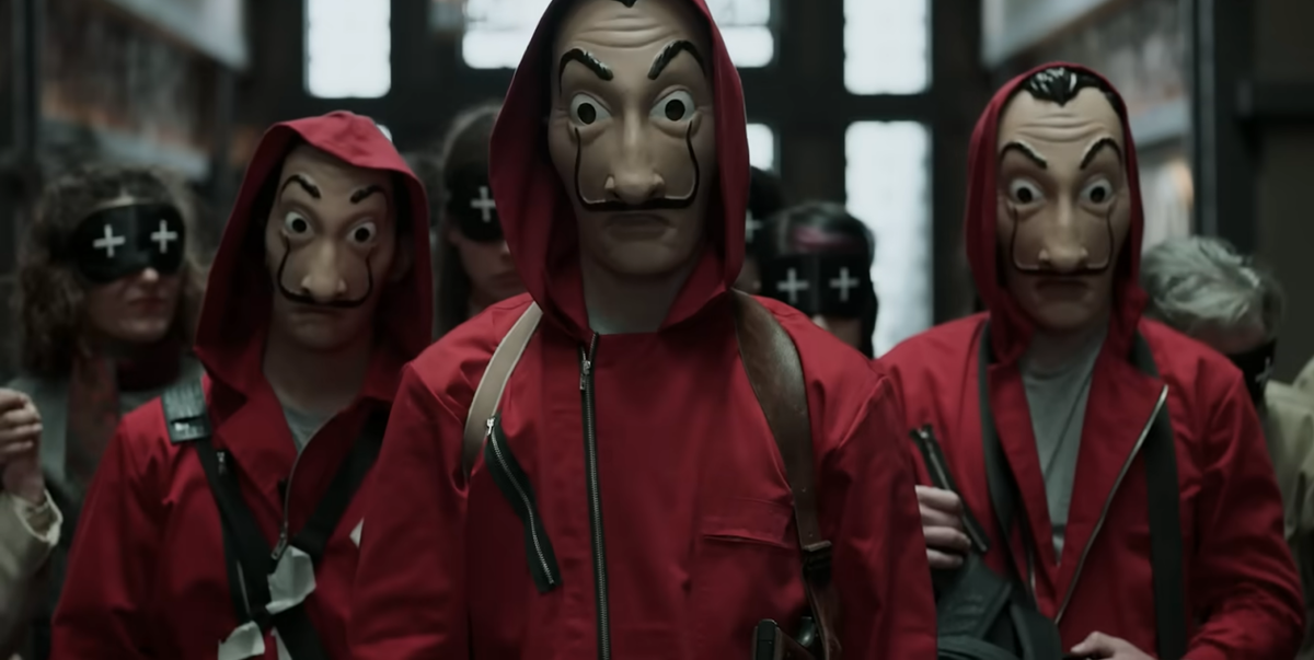 Кадр из трейлера сериала «Бумажный дом»