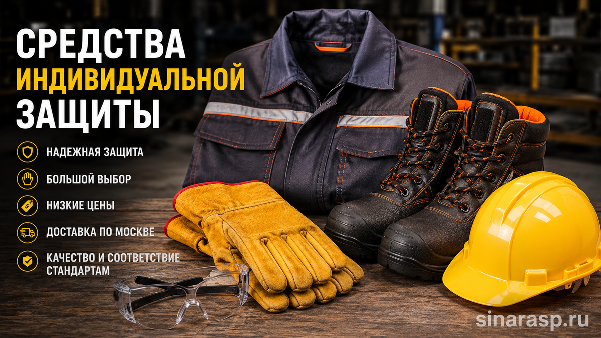 Средства индивидуальной защиты в Москве - купить по низким ценам