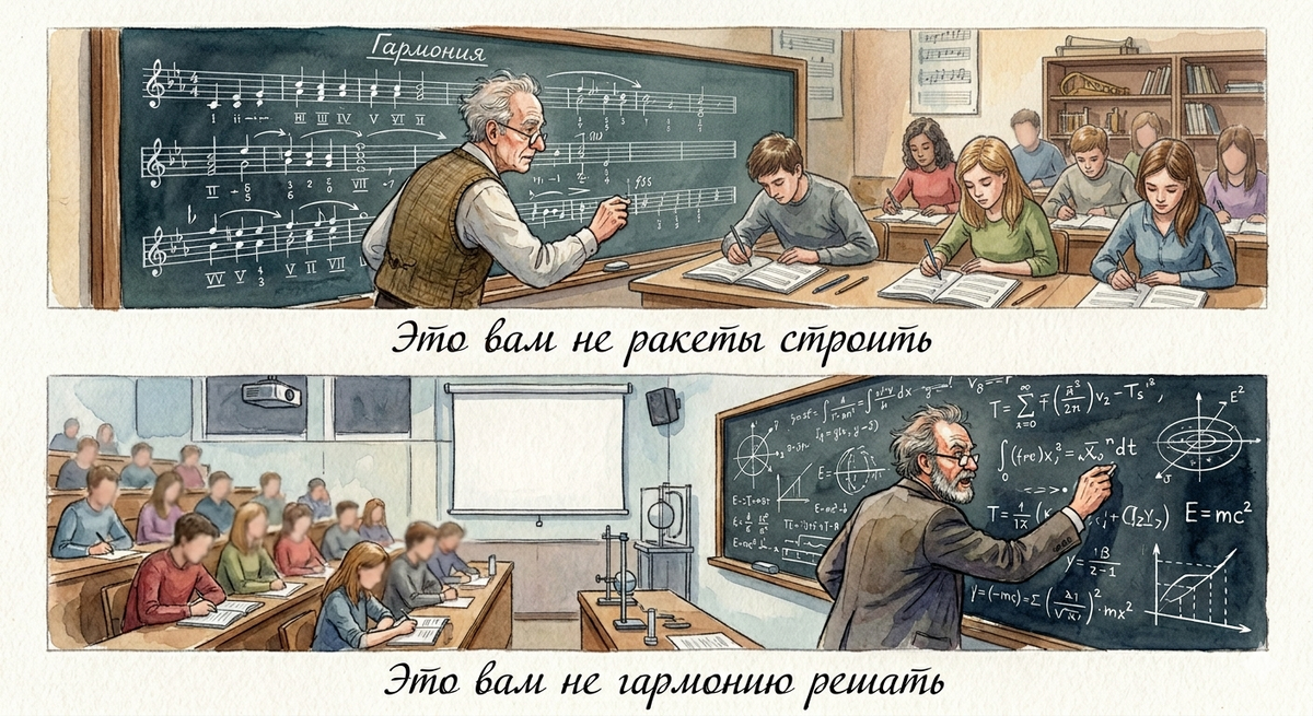 Как человек бывший и в той, и в другой аудитории официально заявляю: ракеты легче!